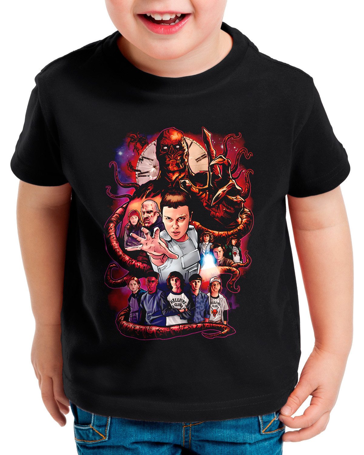 style3 T-Shirt Strange Inversion stranger elfie things demogorgon