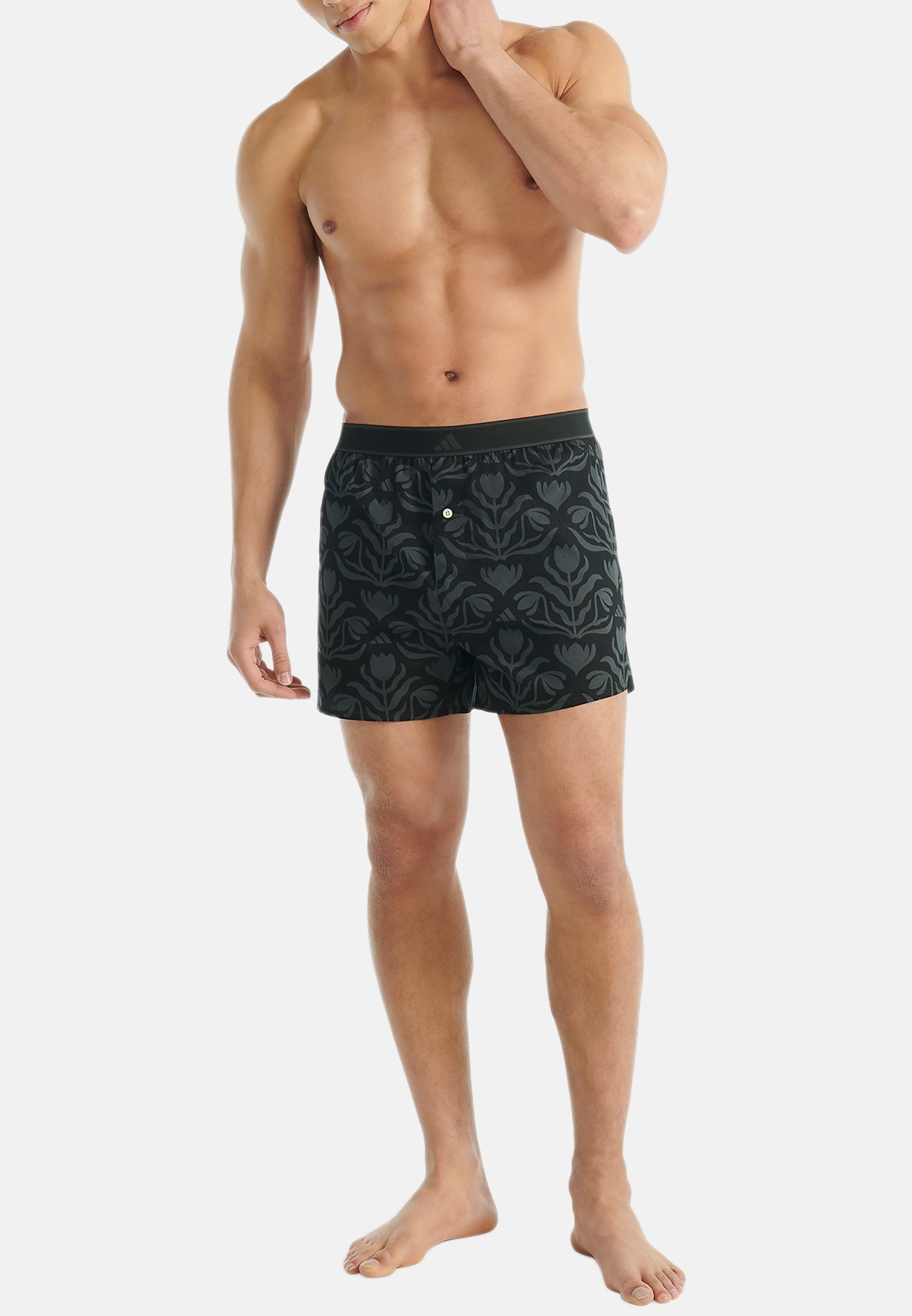 adidas Sportswear Boxershorts 4er Pack Active Woven (Spar-Set, 4-St) Boxershorts - Baumwolle - mit Eingriff - Atmungsaktiv