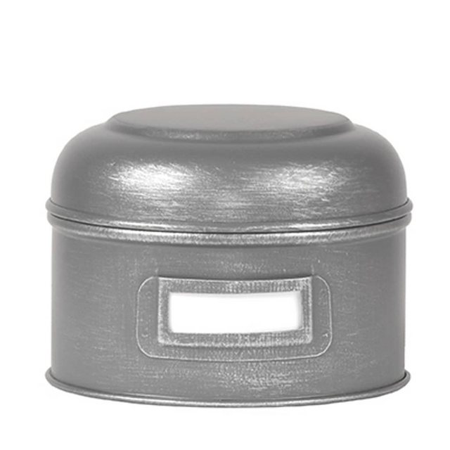 Label51 Frischhaltedose “Aufbewahrungsbehälter 13x13x10 cm S Antik-Grau”, (1-tlg)