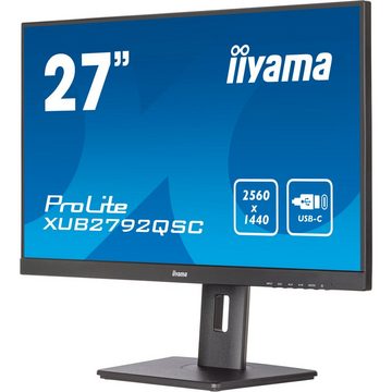 Iiyama ProLite XUB2792QSC-B5 LED-Monitor (2560 x 1440 Pixel px)