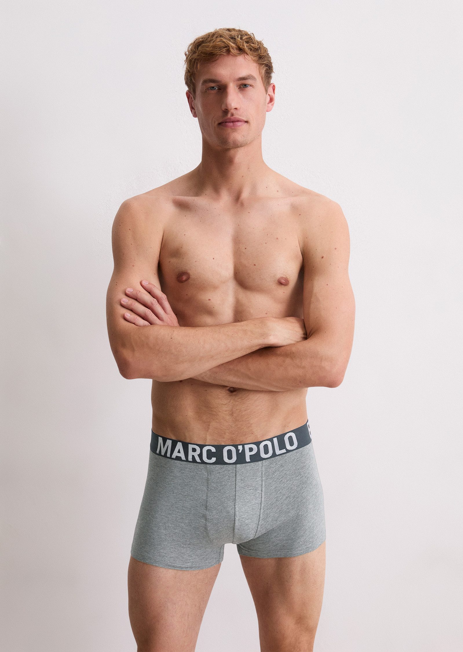 Marc O'Polo Trunk Essentials (3er Pack) mit Logobund, ohne Eingriff, elastisch