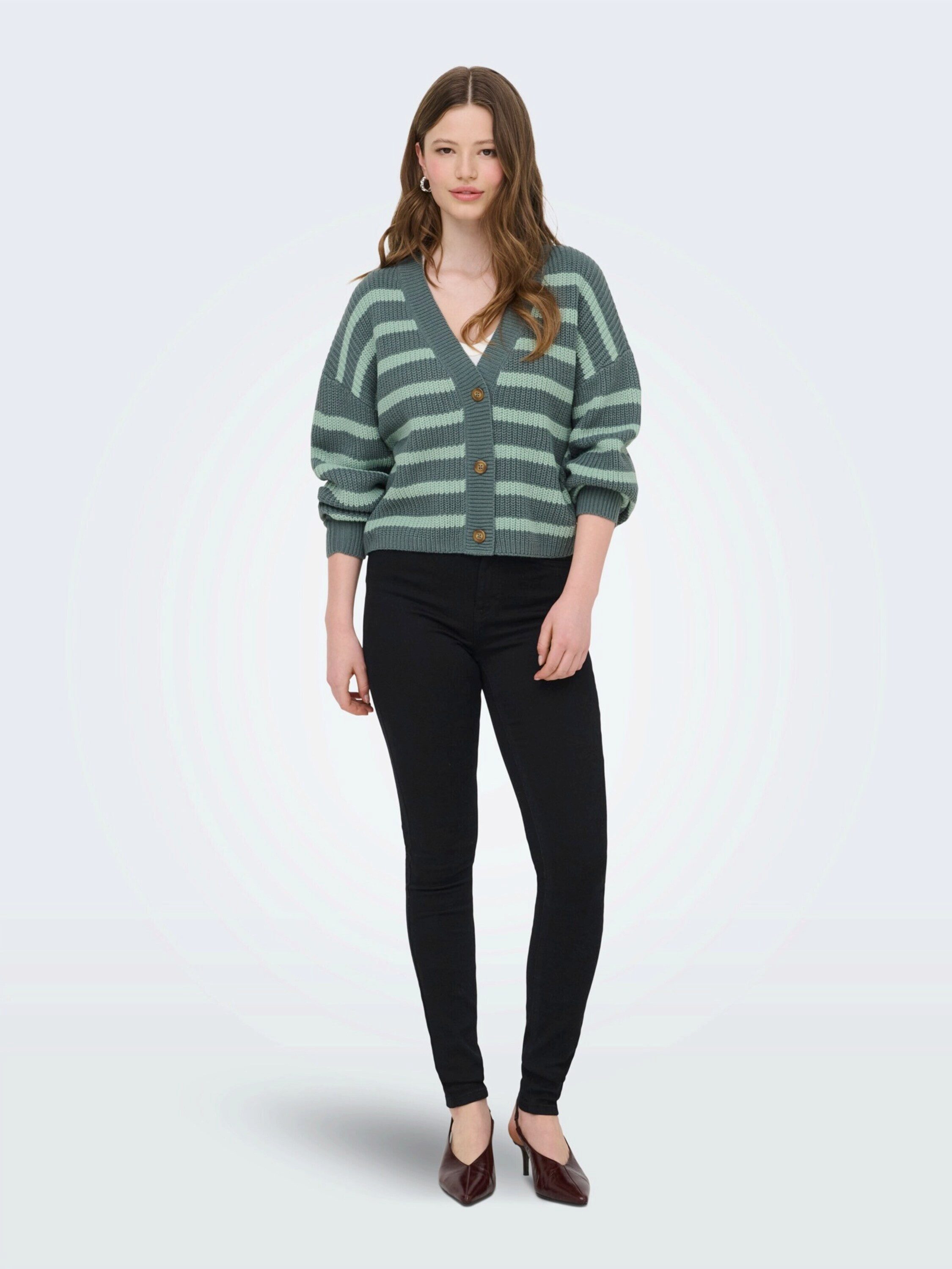 ONLY Strickjacke ONLCALLIE (1-tlg) Plain/ohne Details