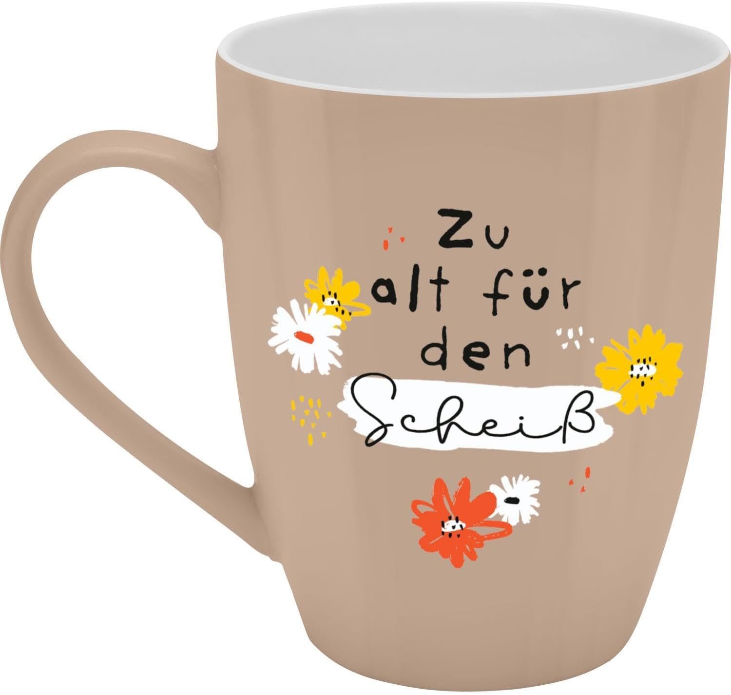 Sheepworld Tasse Sheepworld Becher mit Motiv, Serie "Böse Becher", Schwarzer Humor, New Bone China Porzellan