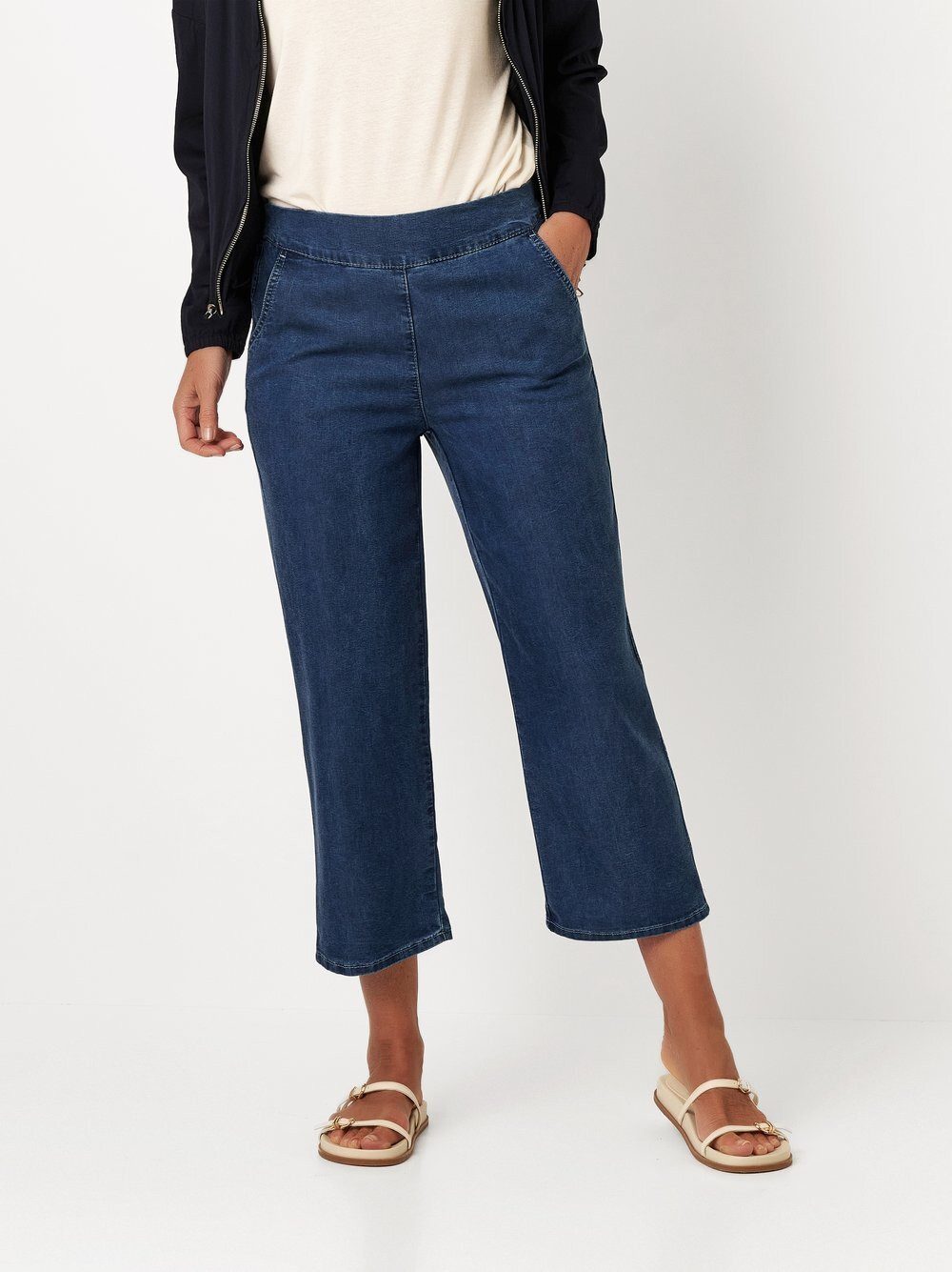 Relaxed by TONI 7/8-Jeans Scarlet Wide 3/4 mit entspanntem Beinverlauf