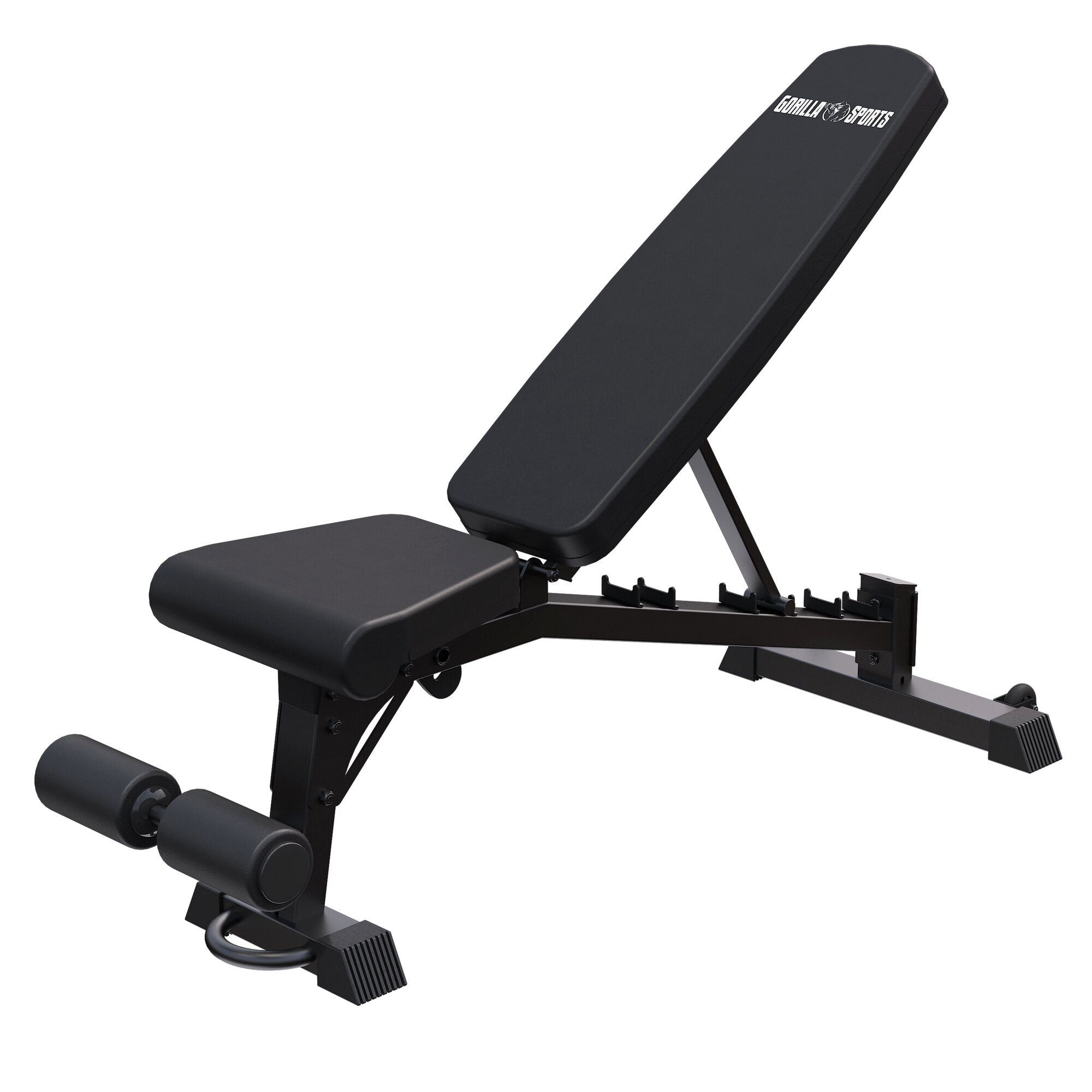 GORILLA SPORTS Hantelbank Hantelbank Verstellbar, (1-tlg)