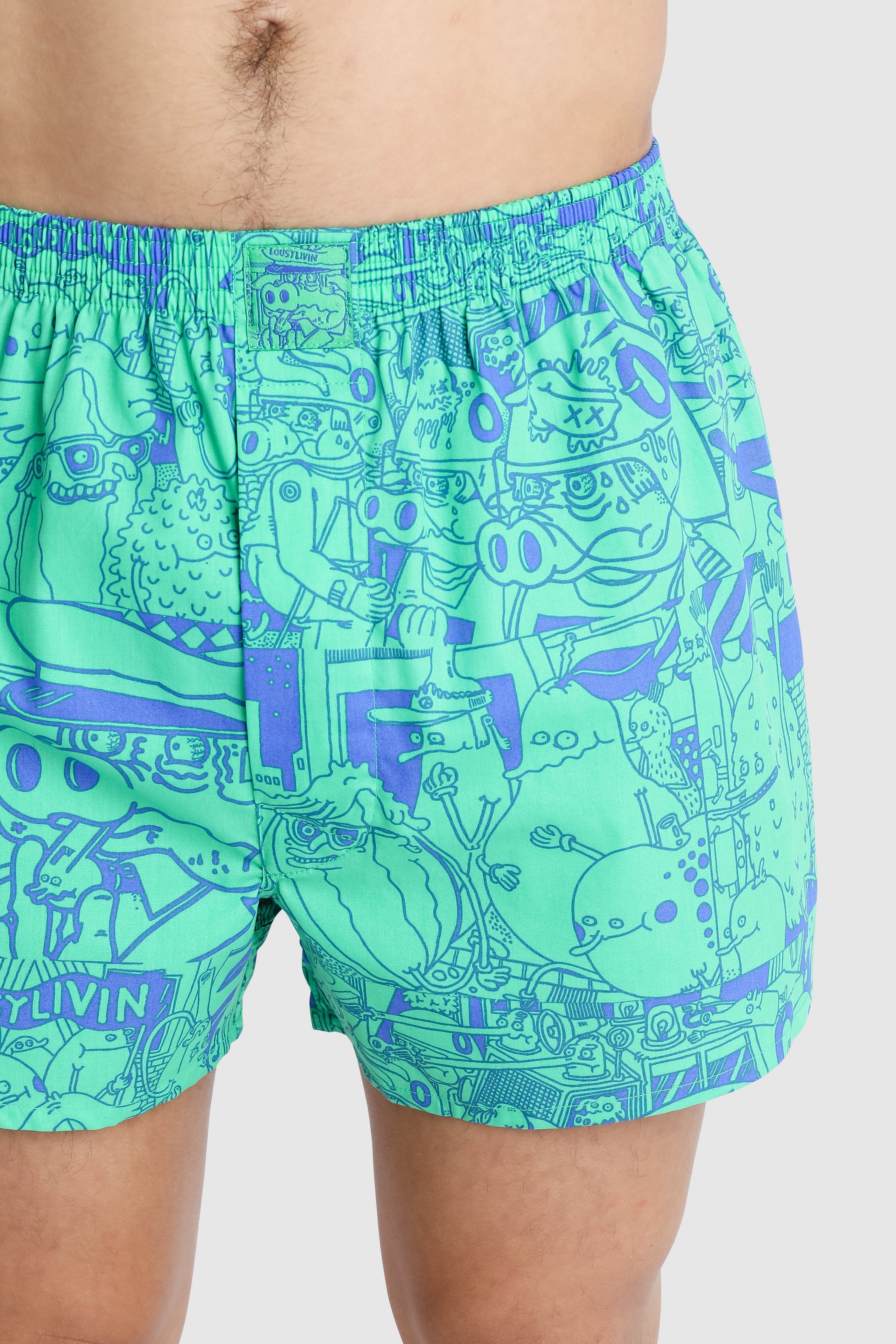 Lousy Livin Boxershorts Demo & Ghost im praktischem Doppelpack
