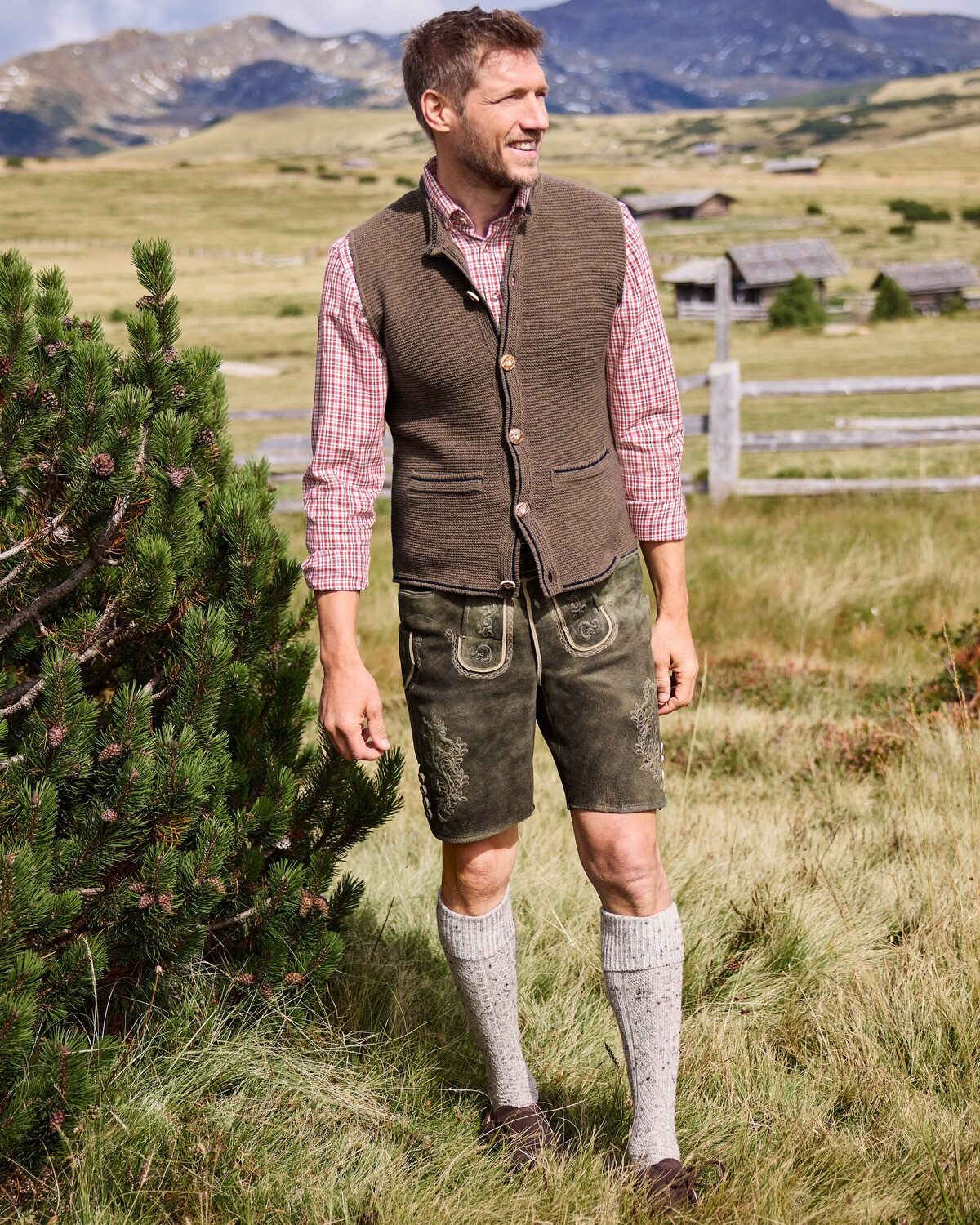 Luis Steindl Langarmhemd Langarm-Karohemd