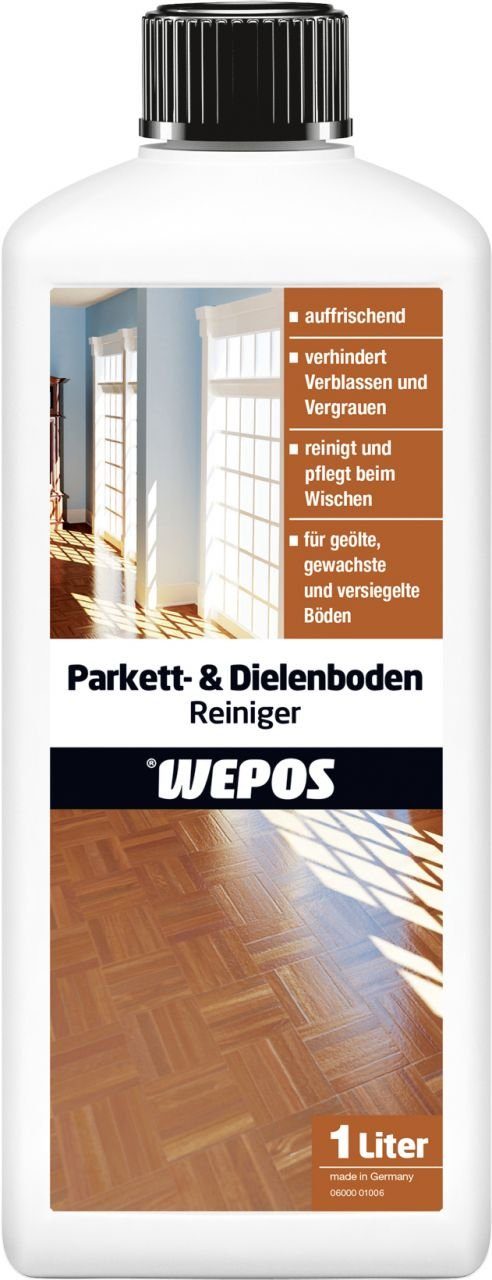 WEPOS CHEMIE GMBH Wepos Parkett- und Dielenbodenreiniger 1 L Vinyl- und Designbodenreiniger