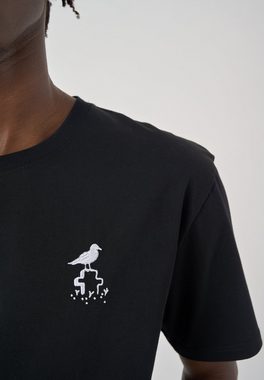 Cleptomanicx T-Shirt Gull Watcher mit tollem Frontprint