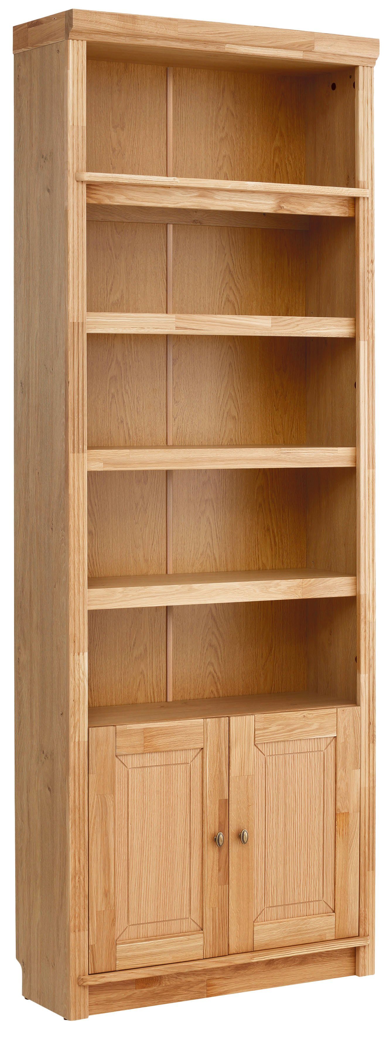 Home affaire Bücherregal Soeren, aus massiver Kiefer, Höhe 220 cm, mit 2 Ho günstig online kaufen