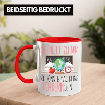 Trendation Tasse Lehrerin Studium Ausbildung Tasse Geschenk Lehramt Geschenkidee Sei Ne