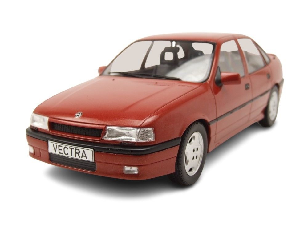 MCG Modellauto Opel Vectra A 2000 1988 dunkelrot, Maßstab 1:18
