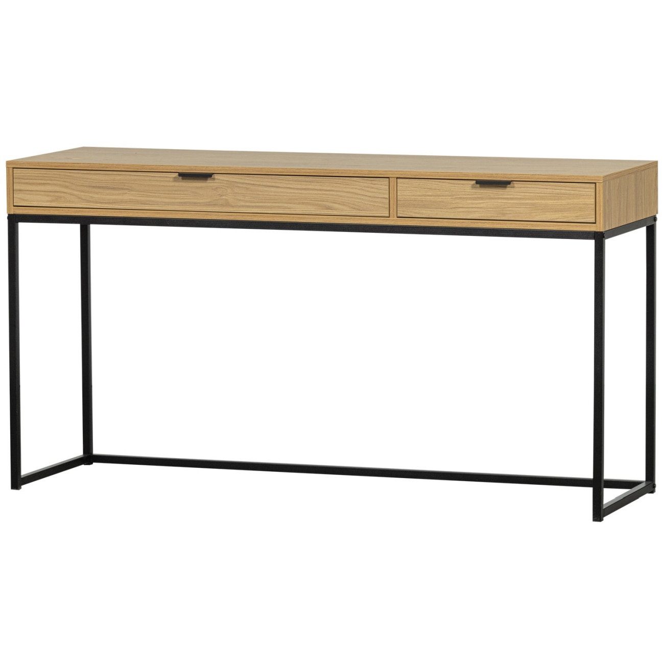 WOOOD Konsole Silas aus Eichenholz 140 cm, Natur