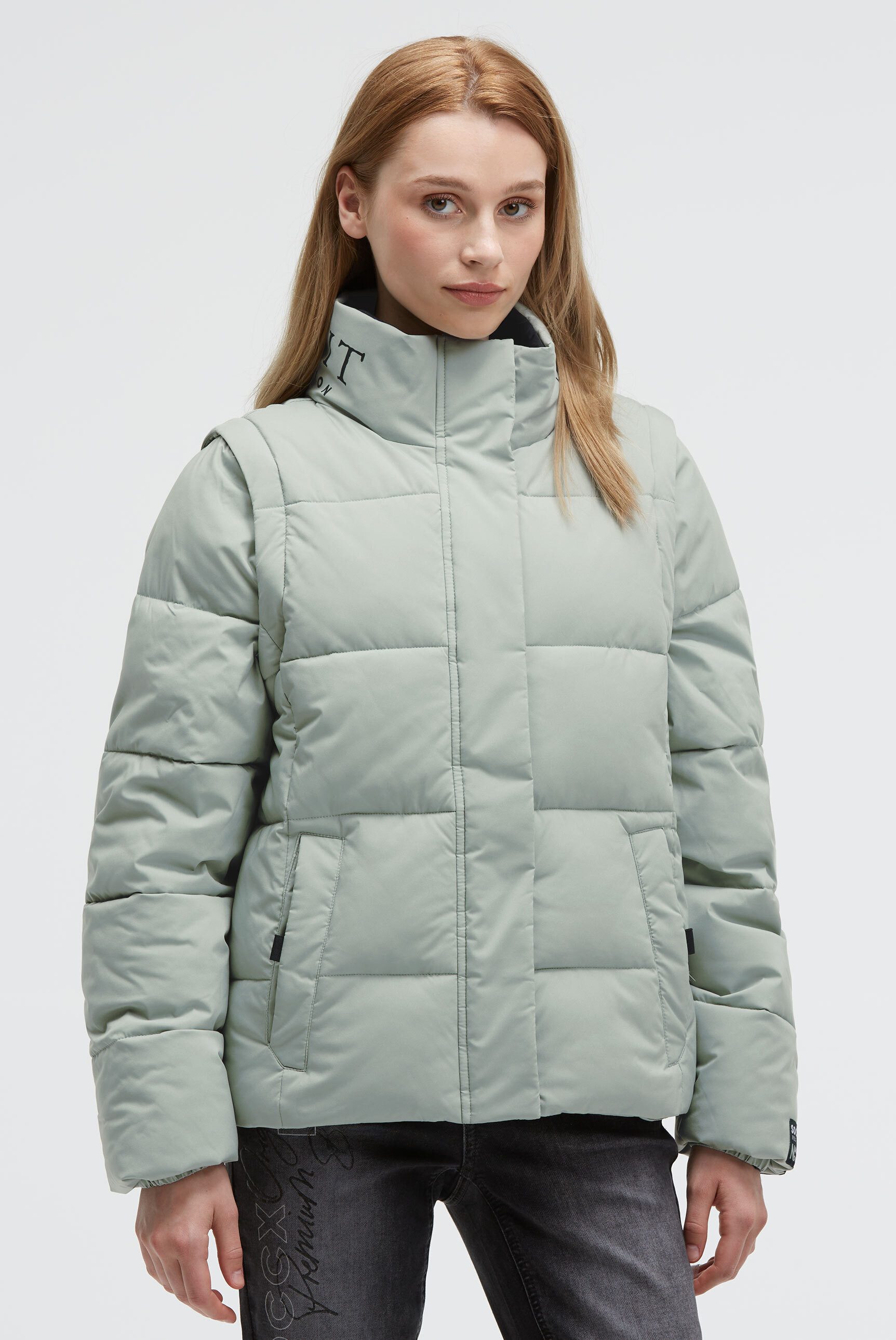 SOCCX Winterjacke mit abnehmbaren Ärmeln