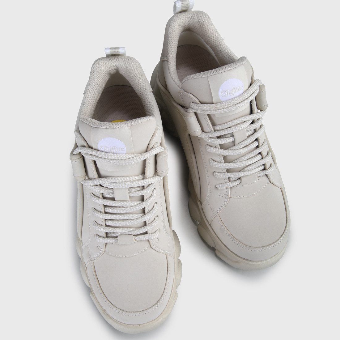 Buffalo CORIN Plateausneaker, Schnürschuh, Freizeitschuh, Ugly Sneaker mit typischer Plateausohle