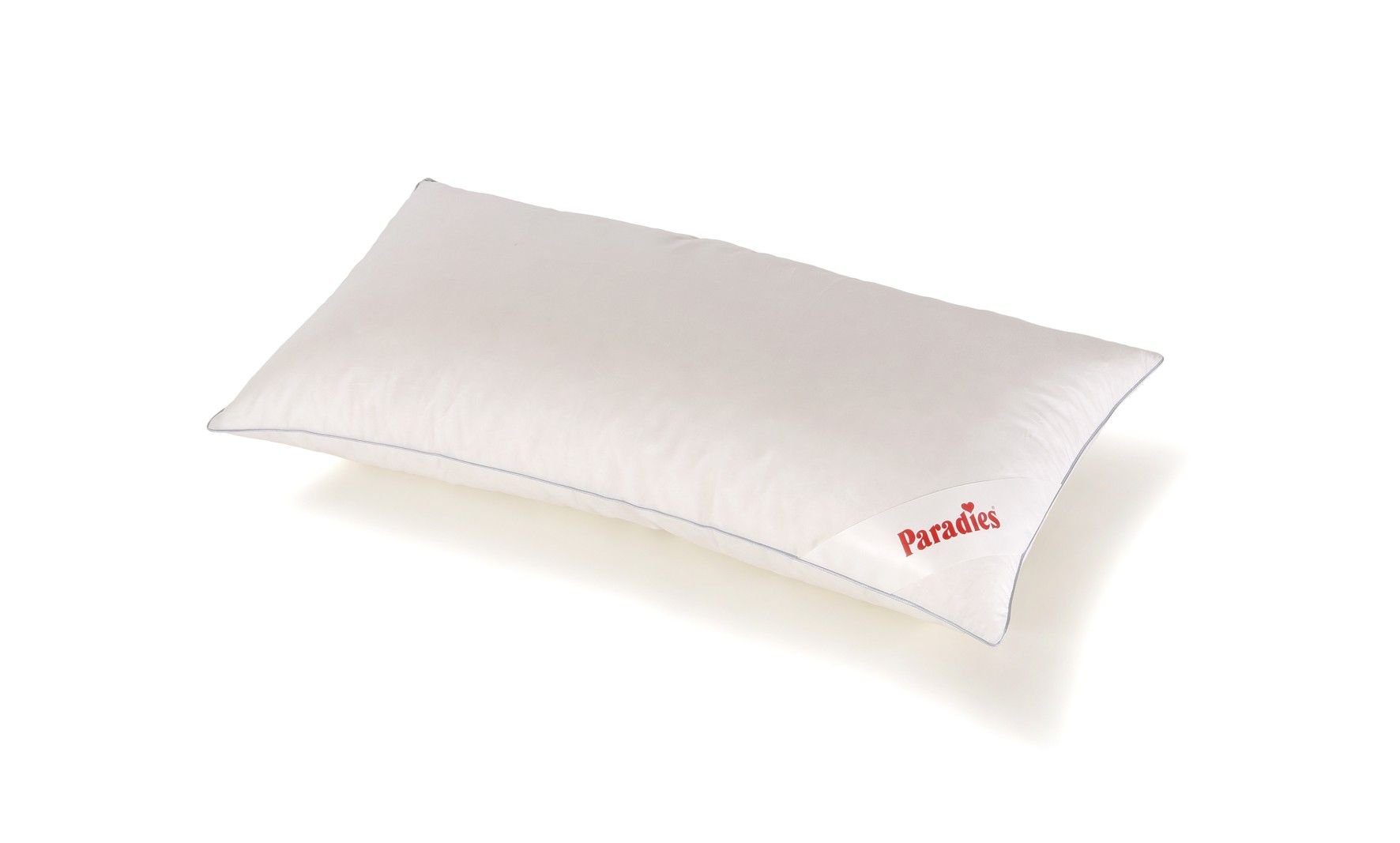 Paradies Microfaserbettdecke Paradies Kopfkissen MALEA BL 80x40 cm weiß Daunenkissen Federkissen