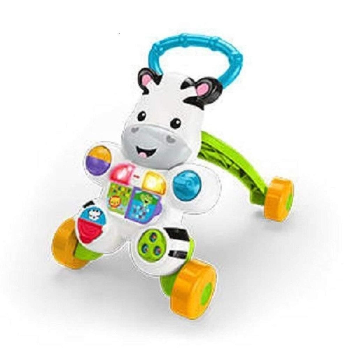 Fisher-Price® Lauflernwagen Fisher-Price Lern mit mir Zebra Lauflernwagen Englisch DLF00 6 Monate