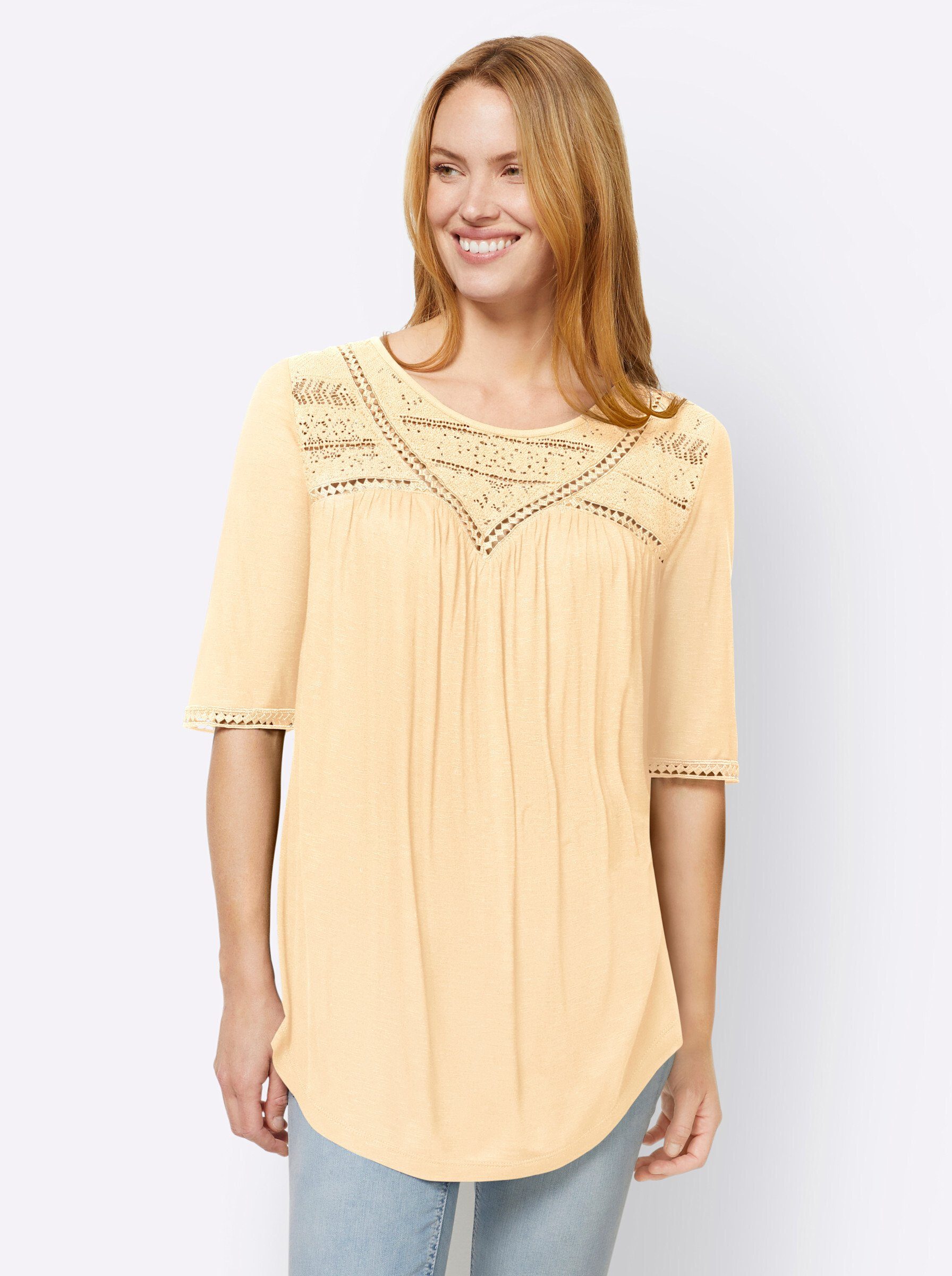 heine T-Shirt Shirt Kurzarm