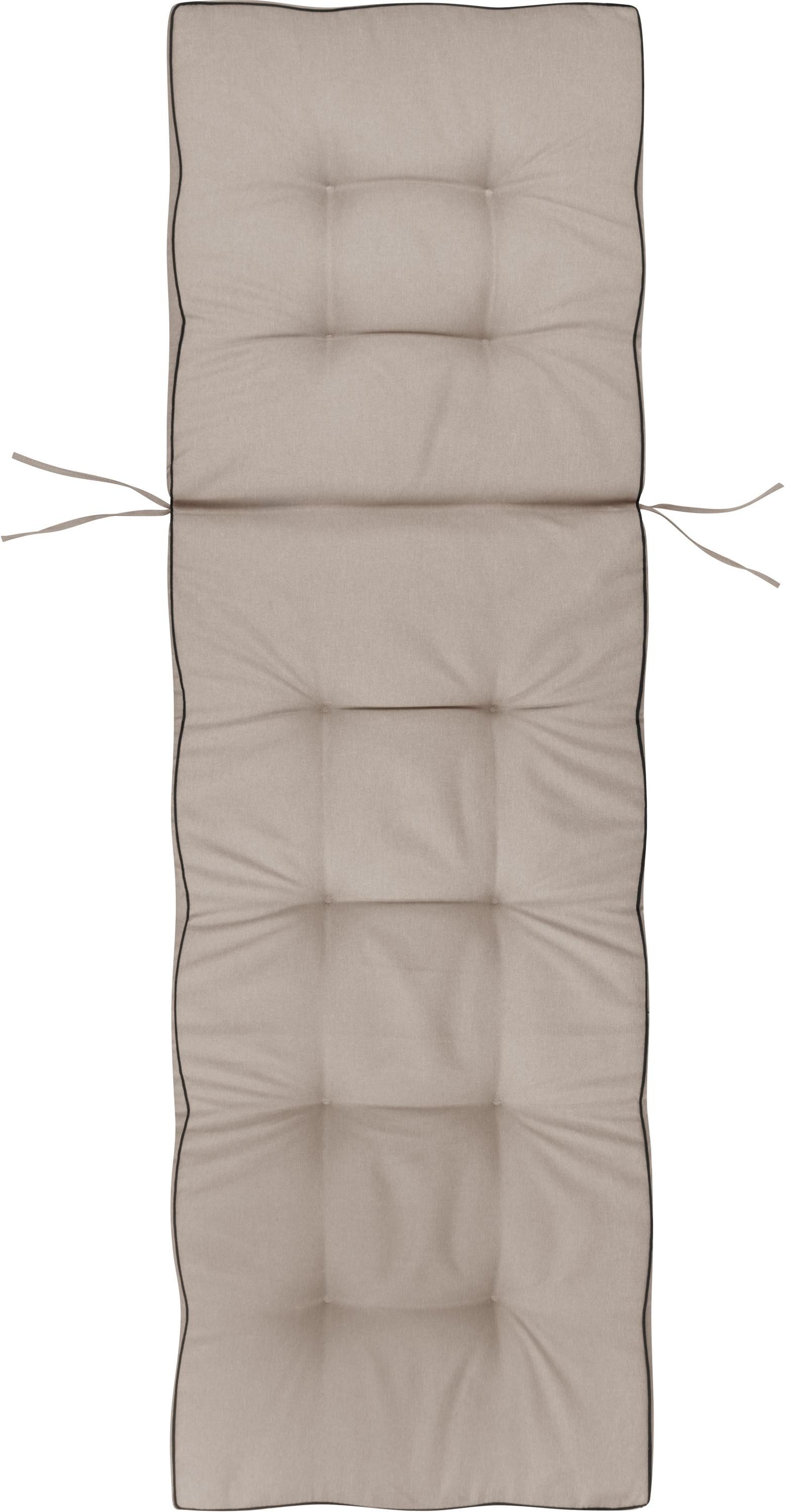 Aspero Sitzauflage Premium Garten-Liegenauflage Saragossa, Wasserdichte und weiche Outdoor Gartenliegenauflage