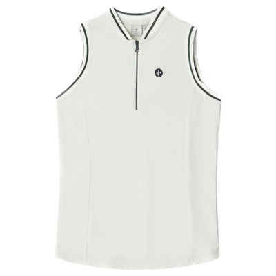 CROSS Poloshirt Cross Ladies Nostalgia Polo Sleeveless Grün