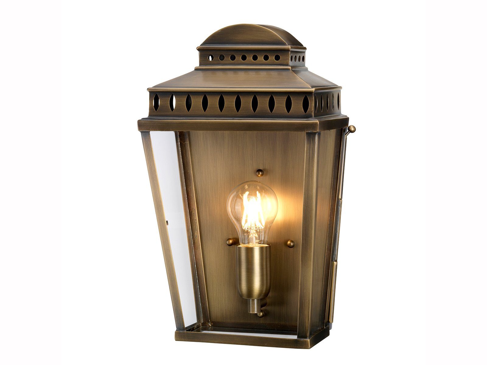 Elstead LIGHTING LED Außen-Wandleuchte, LED wechselbar, warmweiß, LED Fassadenbeleuchtung Landhausstil, Garten beleuchten Höhe 37,5cm