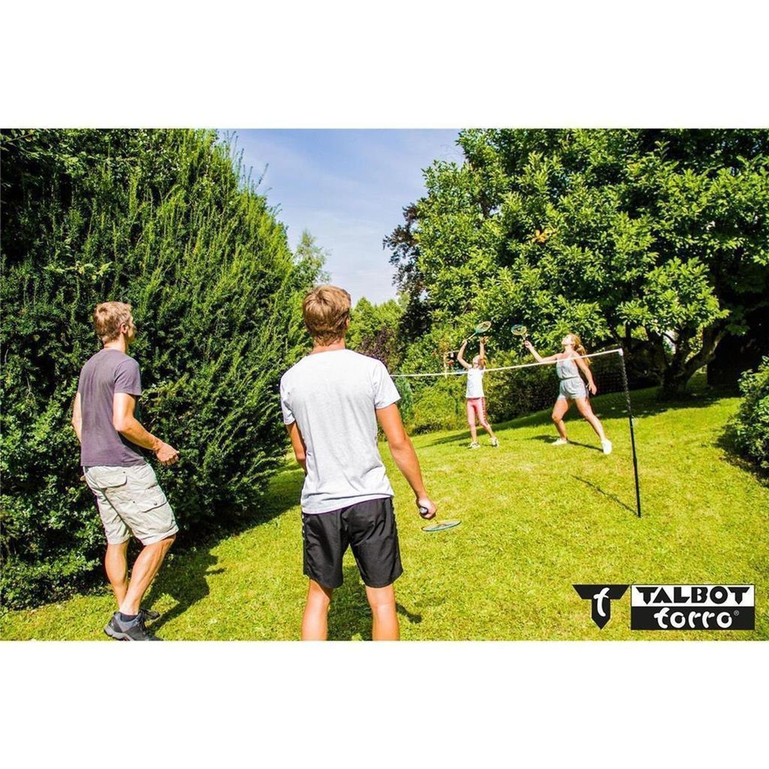 Badmintonschläger Set Talbot-Torro Family
