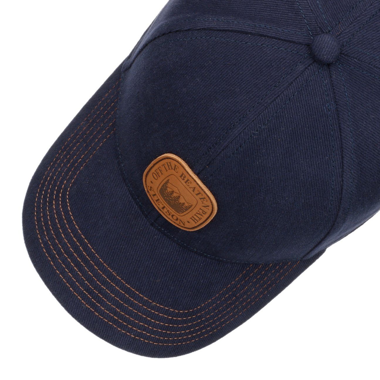 Basecap Schirm Cap (1-St) Baseball Stetson mit