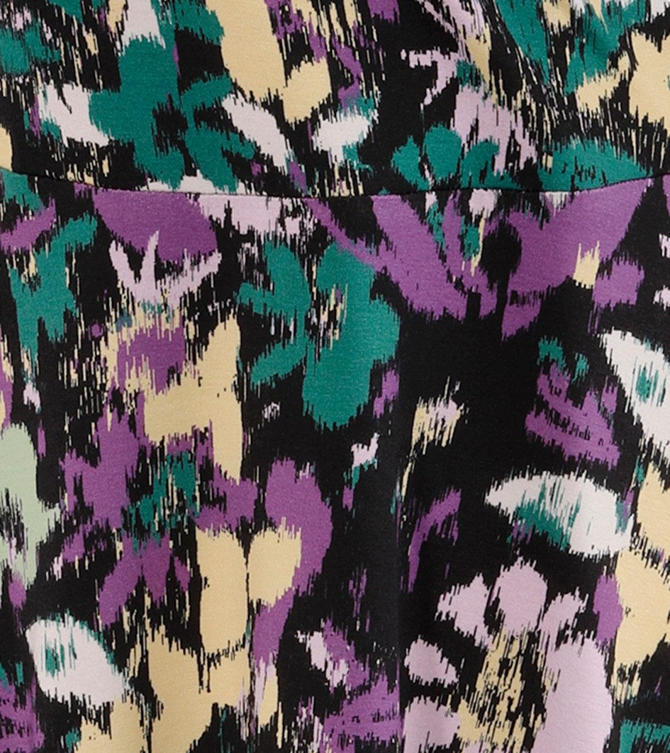 Aniston CASUAL Sommerkleid mit malerischem Blumendruck - jedes Teil ein Unikat