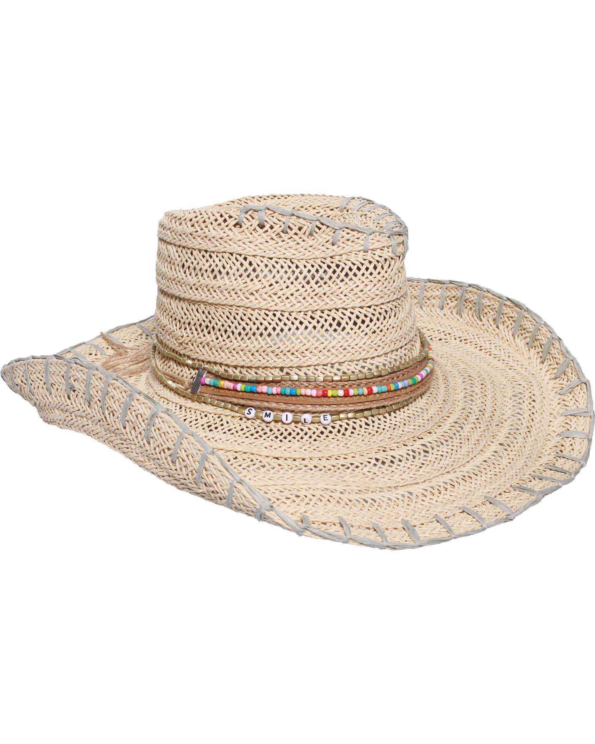 Loevenich Sonnenhut Loevenich Cowboyhut im Boho-Style mit Schriftzug „Smile günstig online kaufen