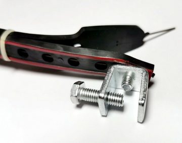 HP-AUTOZUBEHÖR Anti Statik Kabel Antistatikband Auto Rollator Rolli Erdungsband Masseband 47 cm Auto-Adapter