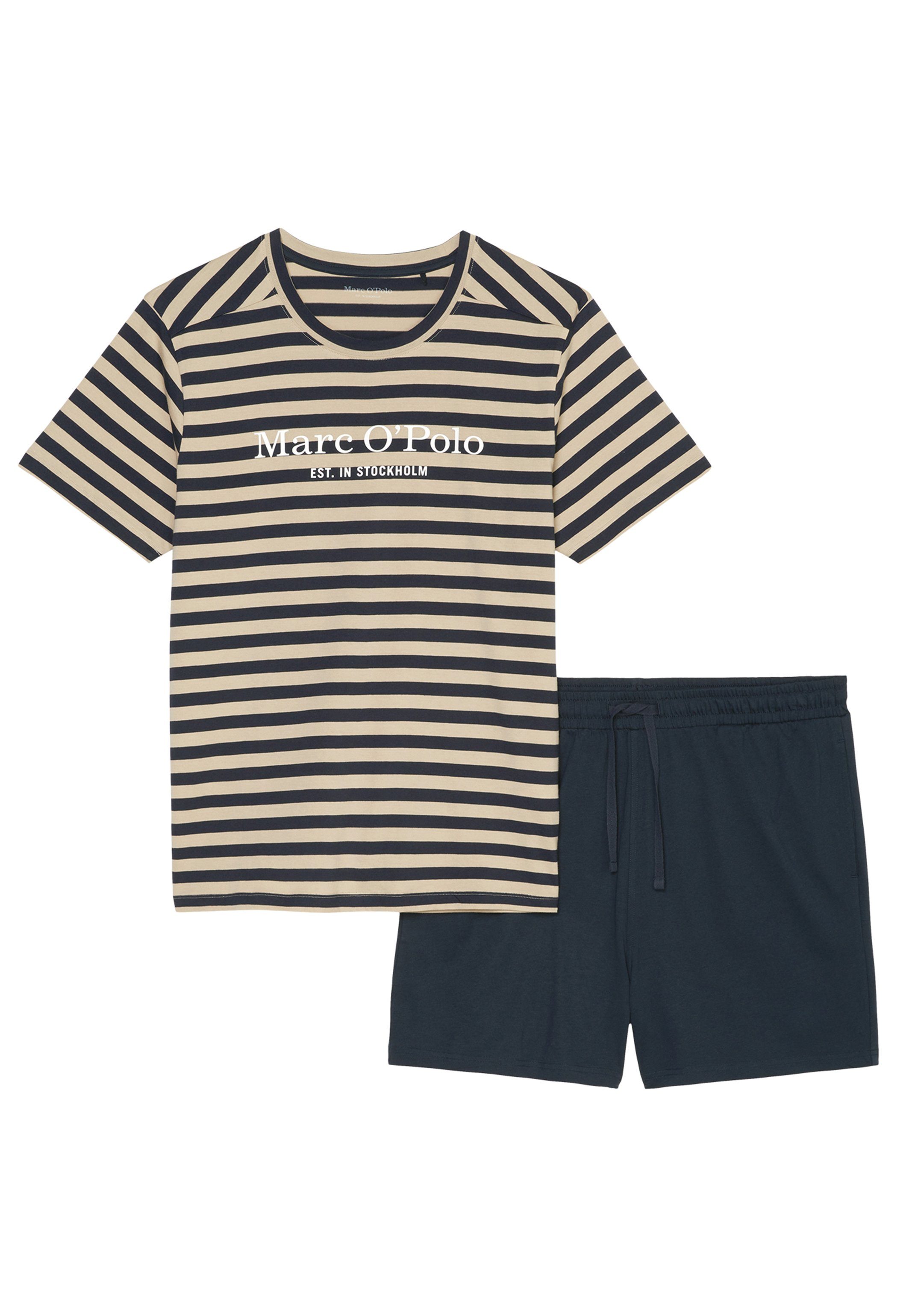 Marc O'Polo Pyjama Natural Jersey (Set, 2 tlg) Schlafanzug - Baumwolle - We günstig online kaufen
