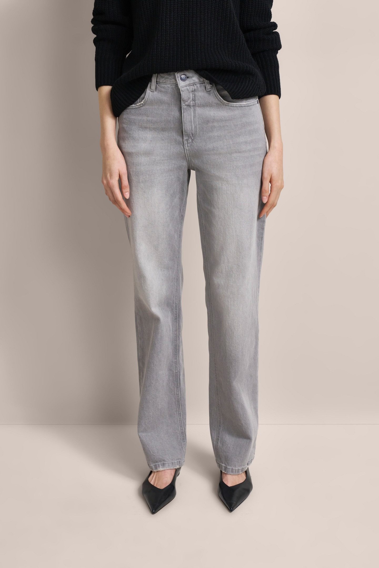 bugatti 5-Pocket-Jeans mit geradem Beinverlauf
