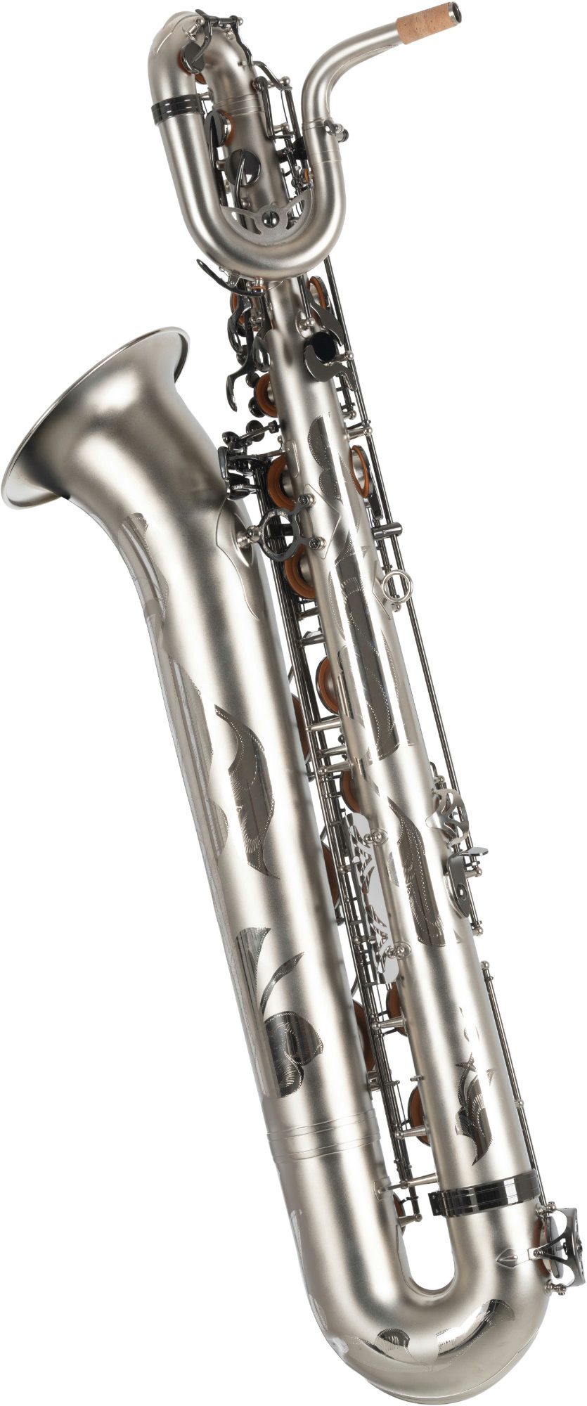 Lechgold Saxophon LBS-25 Baritonsax SET - Mit edlem Finish!, Spar-Set, 8-St., Hoch Fis-Klappe, Tief A-Klappe, C# - Bb Wippe für die linke Hand, Stimmung: Eb