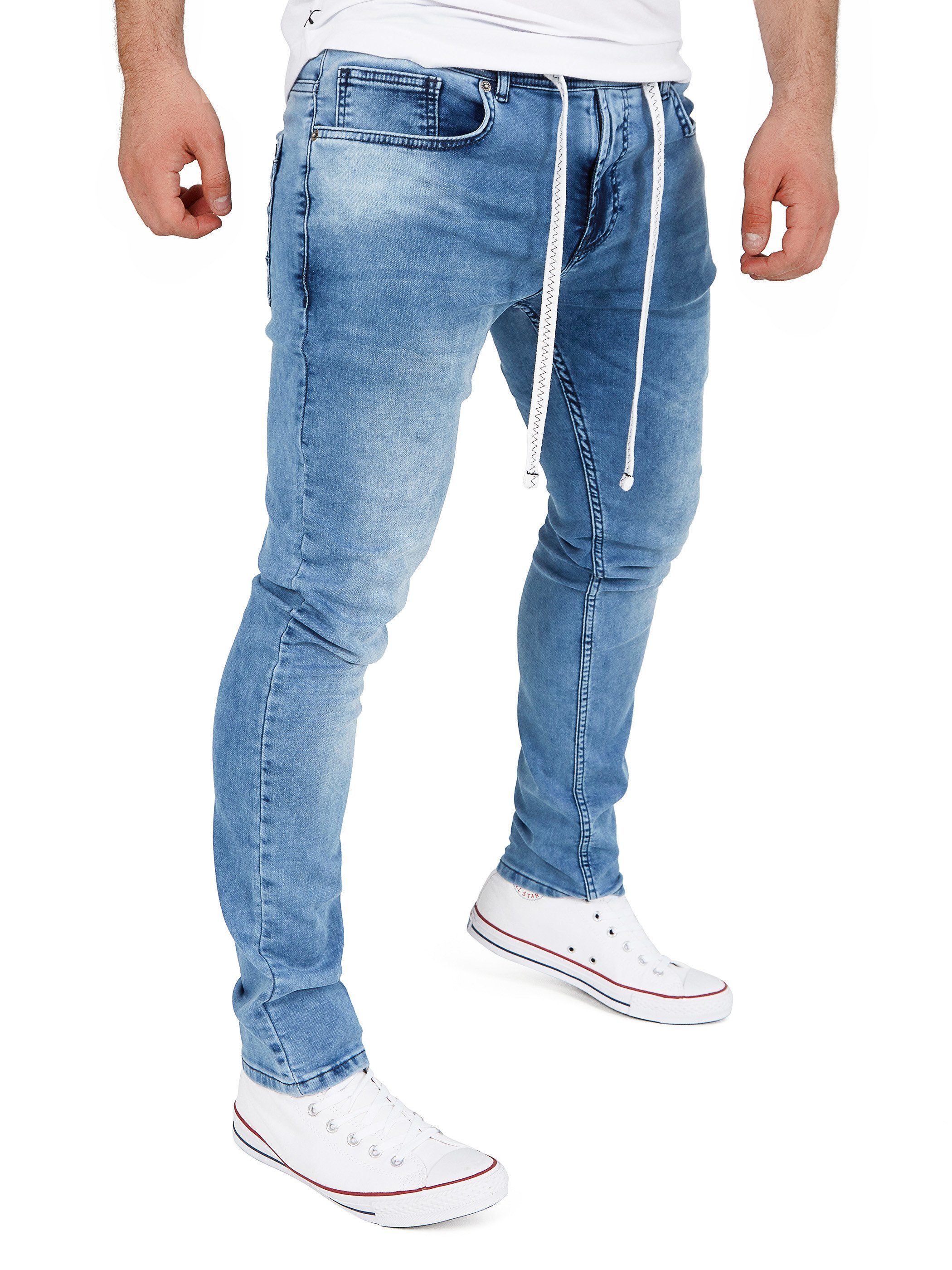 Yazubi Sweatjeans Jogginghose Herren Jogg in Jeans Steve Stretch Hose in Jogging Jeans Sweathosen Denim