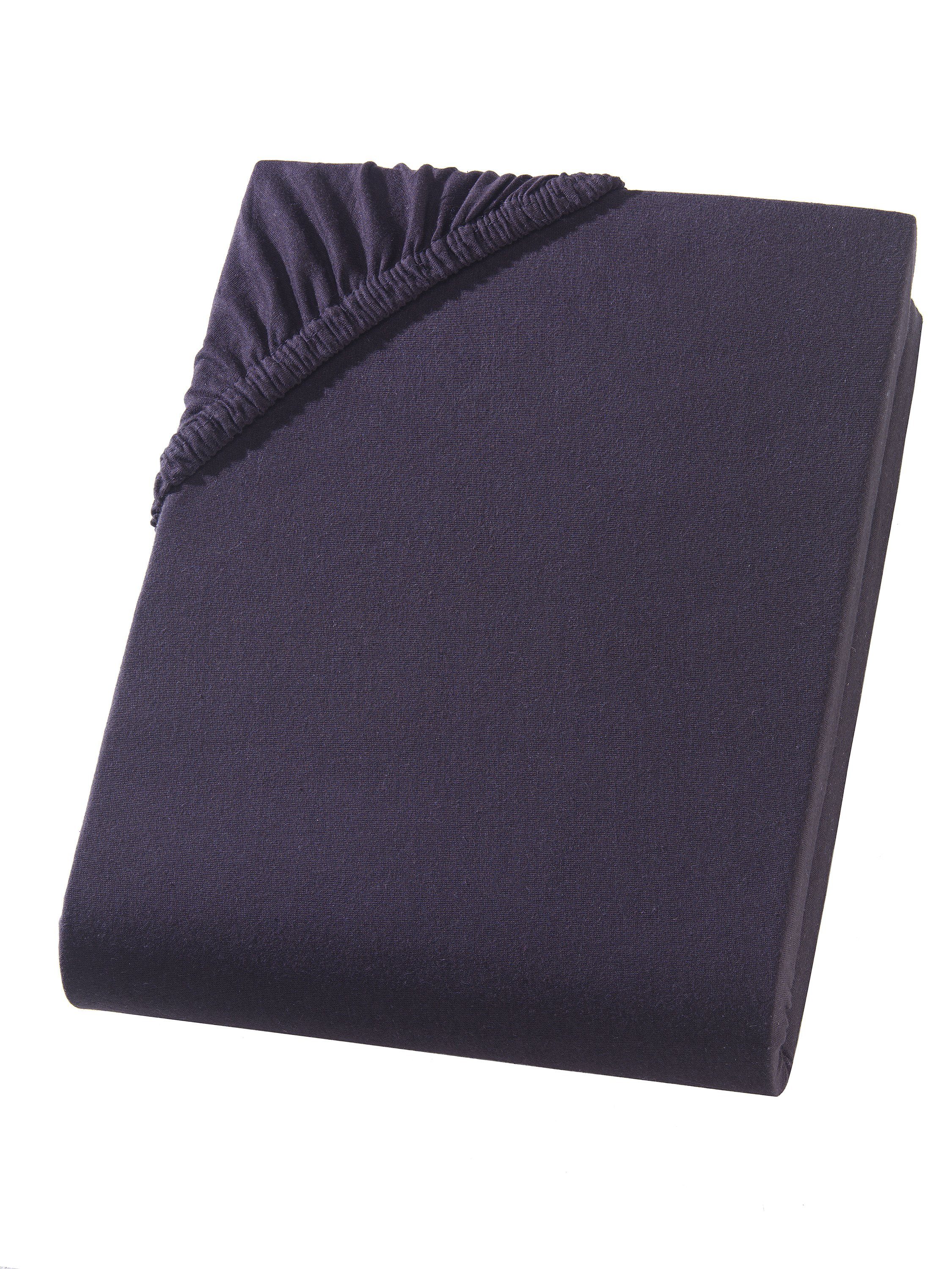 Hometex Premium Textiles Spannbettlaken Exclusive Topper-Spannbettlaken, Jersey, Für Matratzentopper und Boxspringbett Topper – Bild 2 von 5