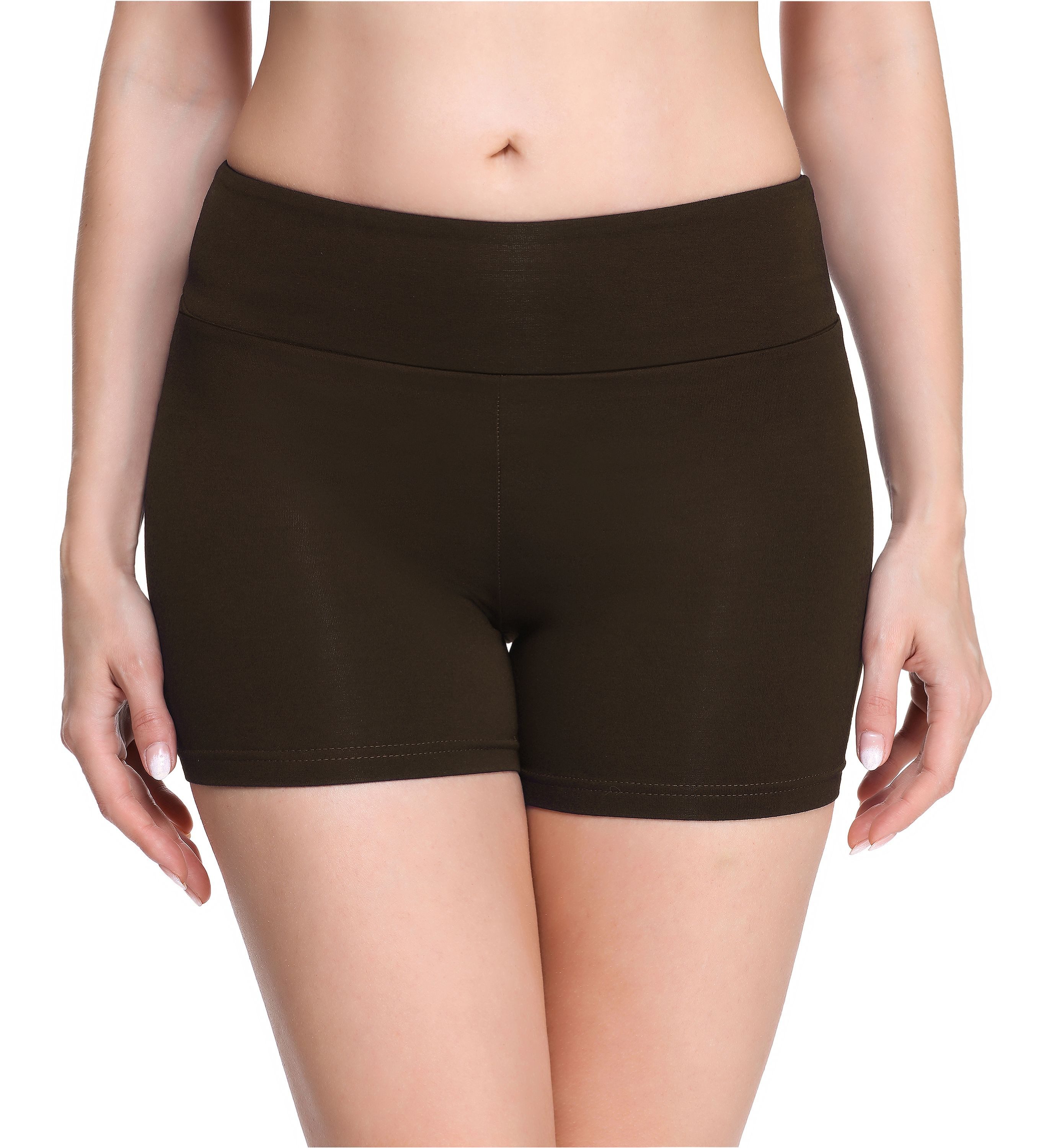 Leggings Damen Shorts Radlerhose Unterhose Hotpants Boxershorts MS10-284