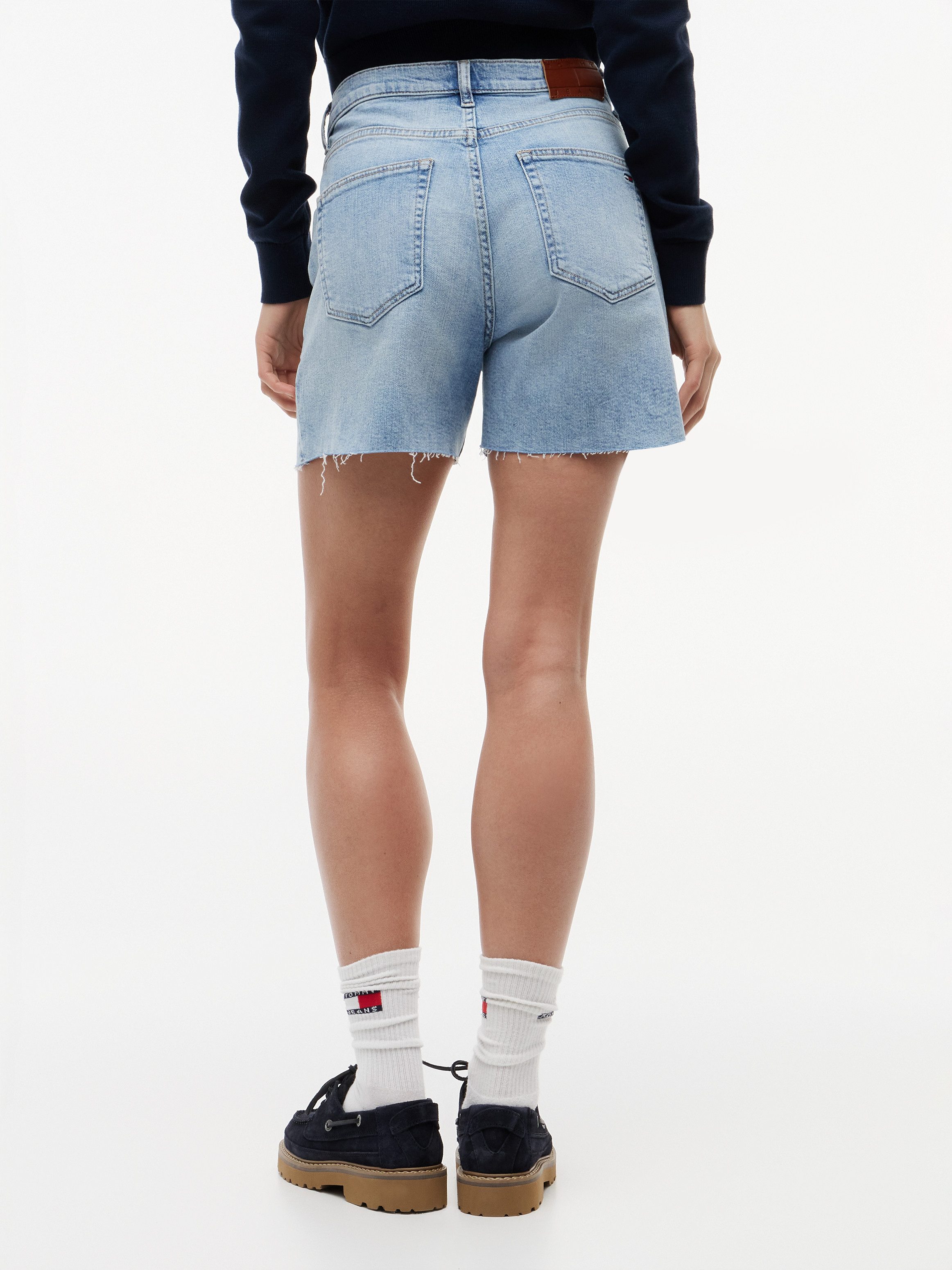 Tommy Jeans Jeansshorts MOM SHORT CJ8117 Baumwollmischung, Stretch, Mom Fit, high waist