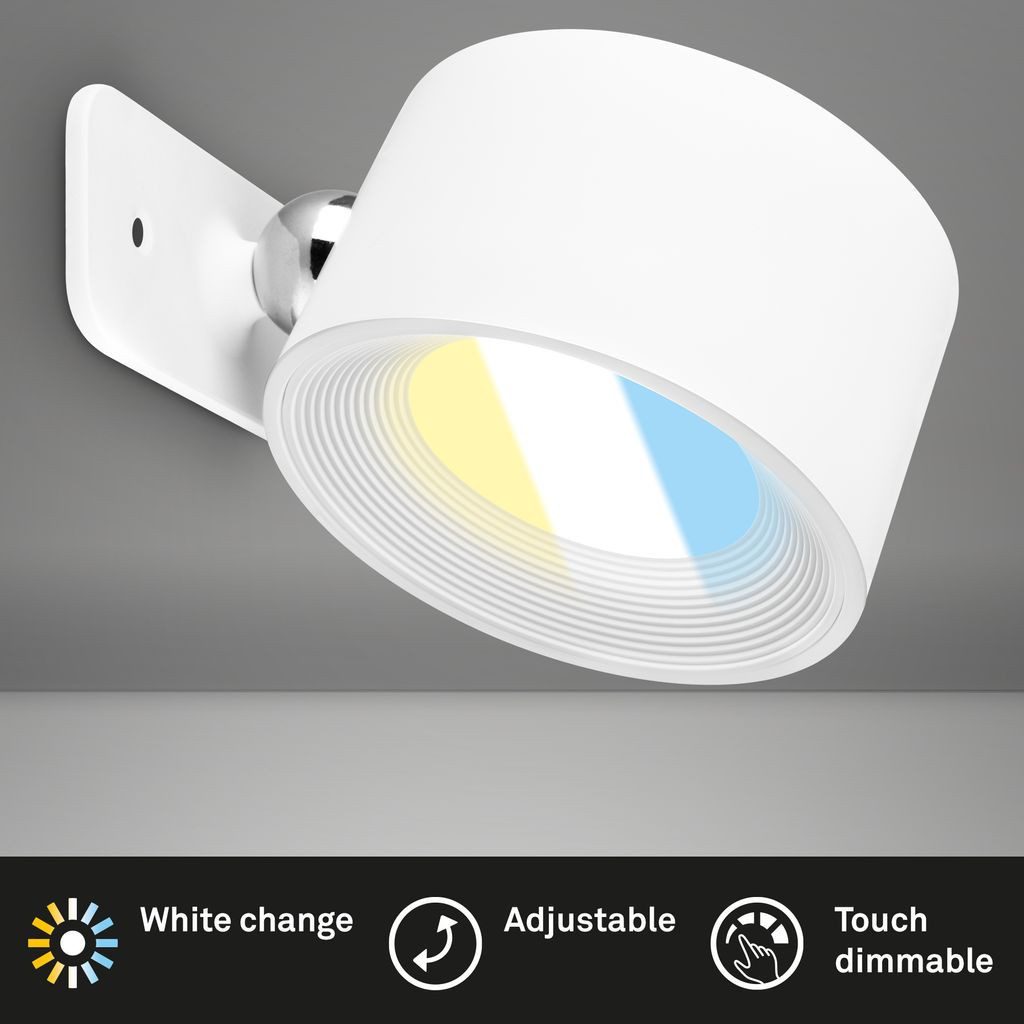 Briloner Leuchten Wandleuchte 2599016, Dimmfunktion, LED günstig online kaufen