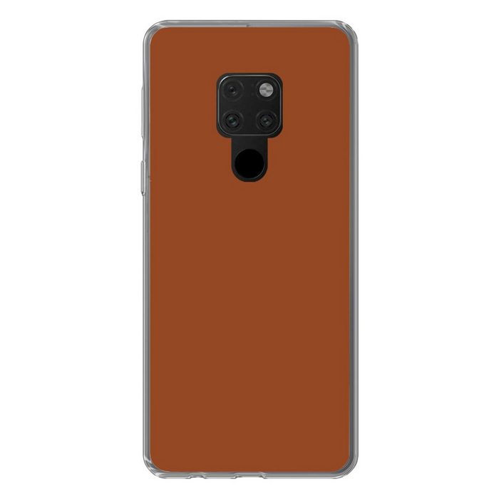 MuchoWow Handyhülle Terrakotta - Braun - Palette - Unifarben - Farben - Farbe Phone Case Handyhülle Huawei Mate 20 Silikon Schutzhülle