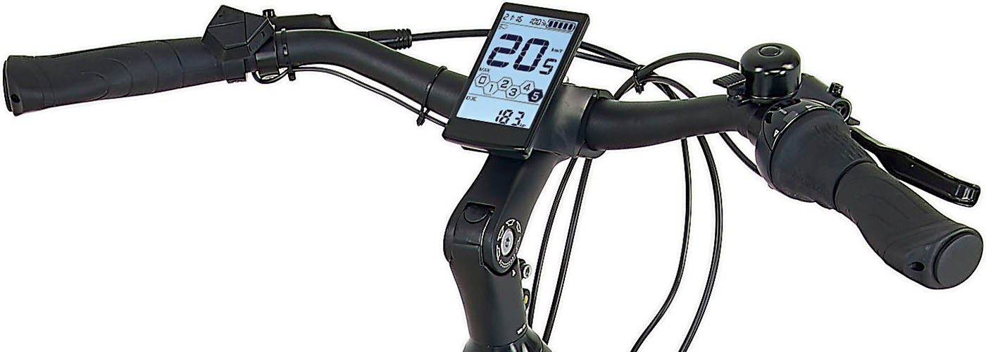 Prophete E-Bike City Bike Geniesser 4.8, 7-speed Shimano Nexus derailleur, hub gears, mid-drive motor, 540 Wh, pedelec, electric bicycle for women and men