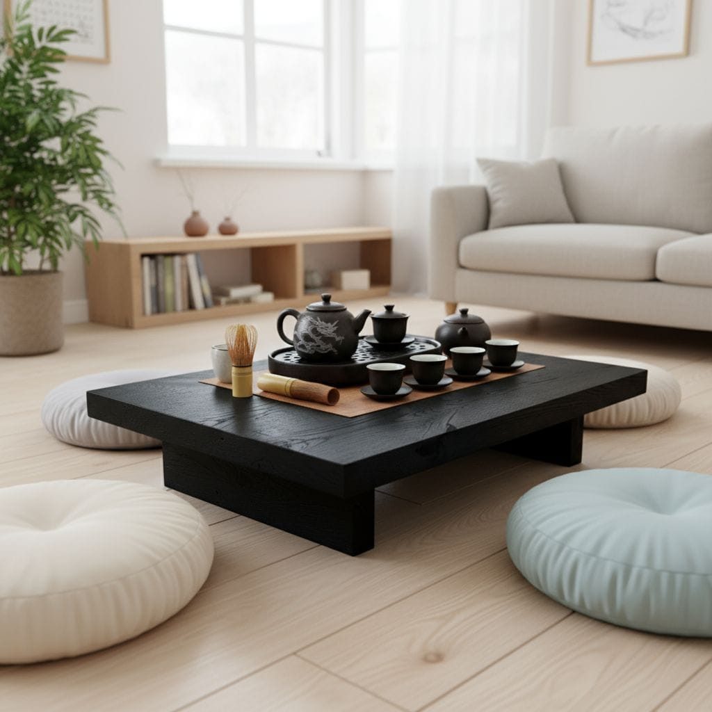 KEINerlei® Couchtisch Kaffeetisch Beistelltisch Bodentisch Massive Eiche Sc günstig online kaufen