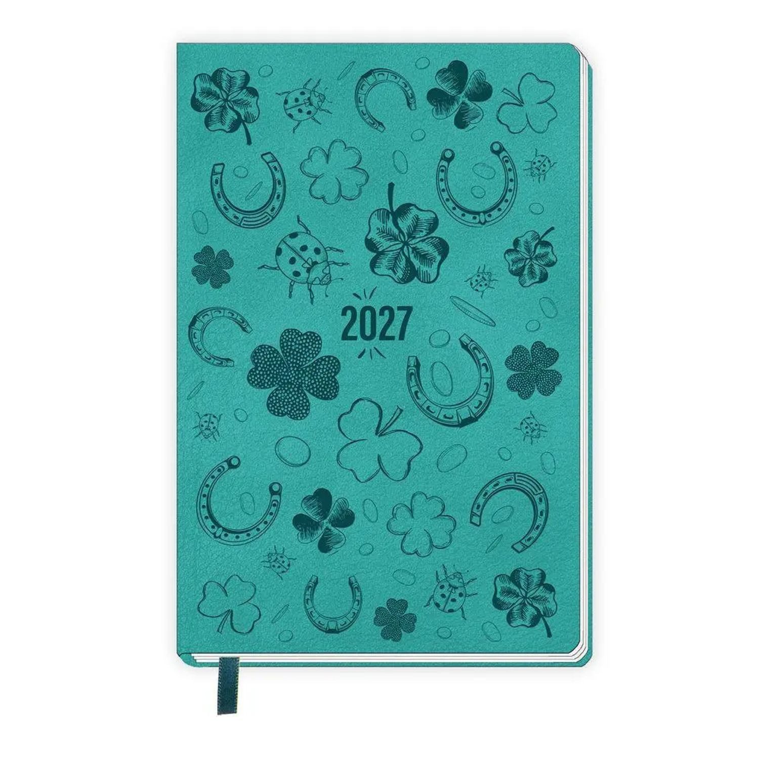 Trötsch Verlag Taschenkalender TRÖTSCH - Taschenkalender A7 Soft Touch Glück 2027