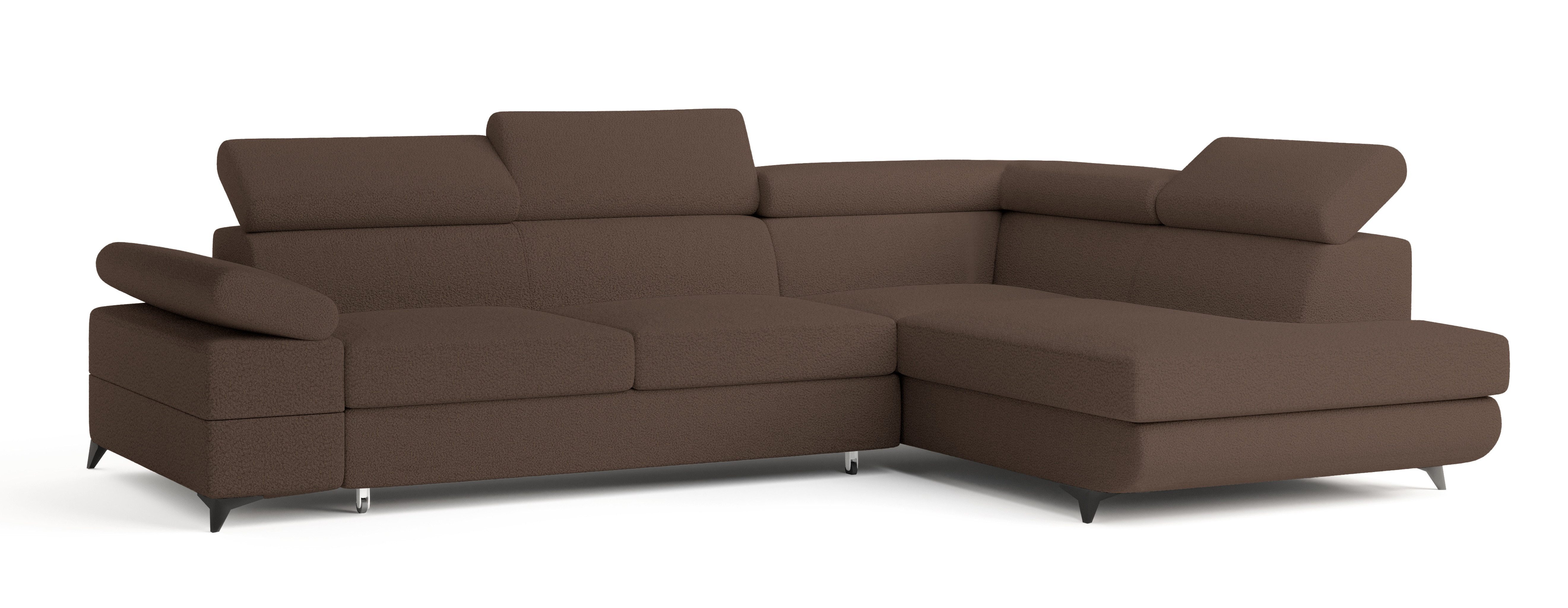 Masseno Ecksofa FAVIEN mit Schlaffunktion L-Form, günstig online kaufen