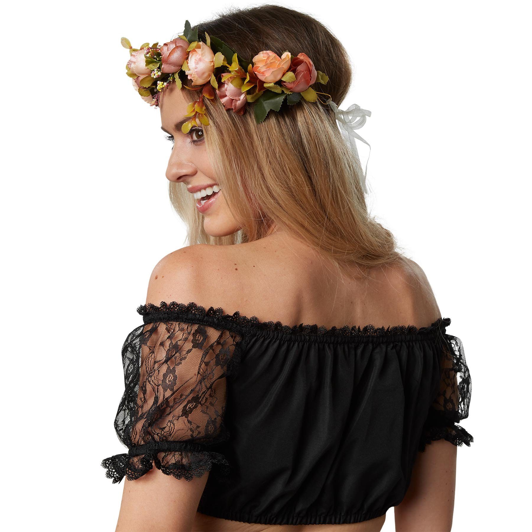dressforfun Trachtenbluse Dirndlbluse Maria