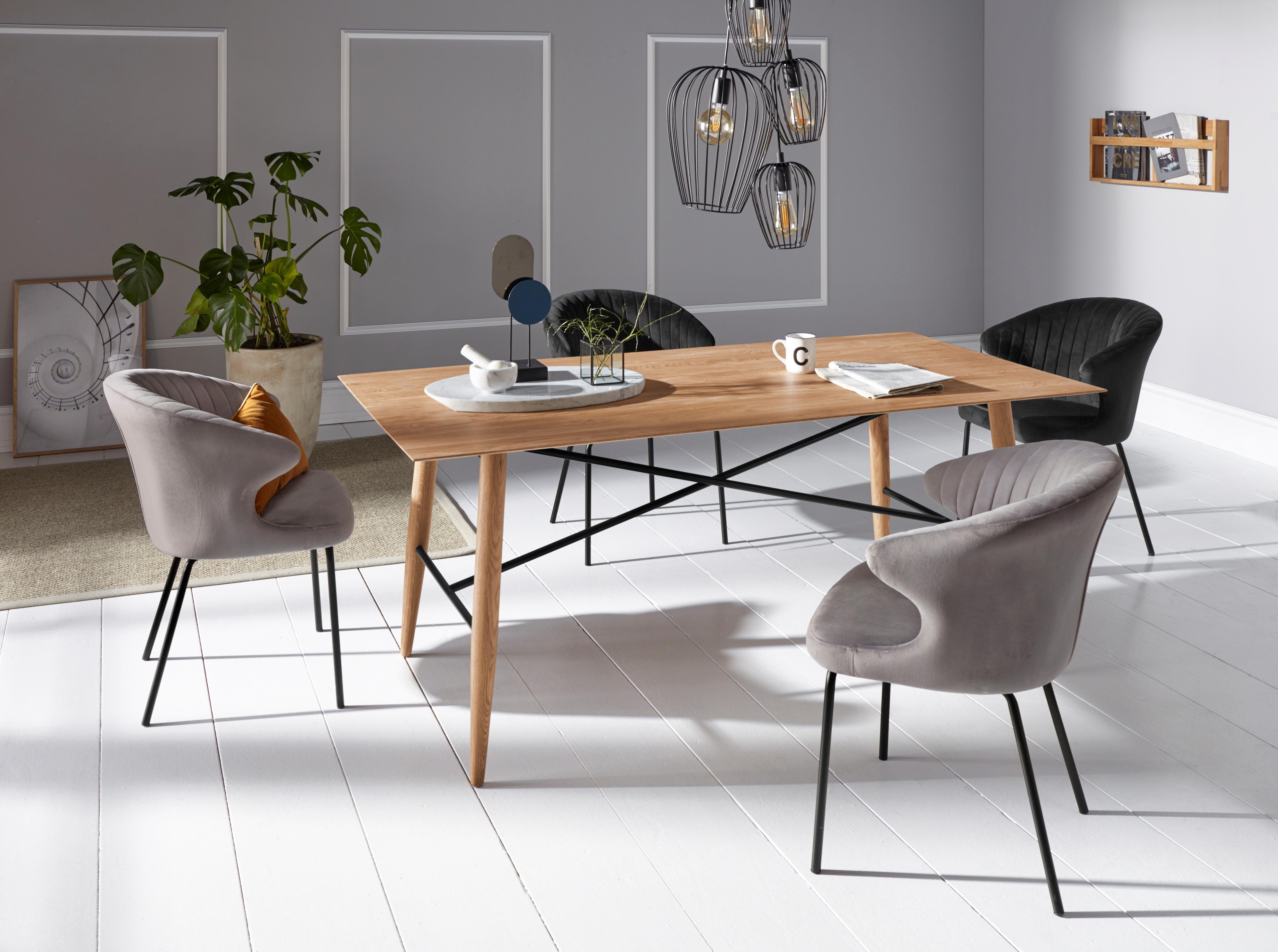 andas Esstisch »Leda«, andas – Reduziert, minimalistisches Wohnen im