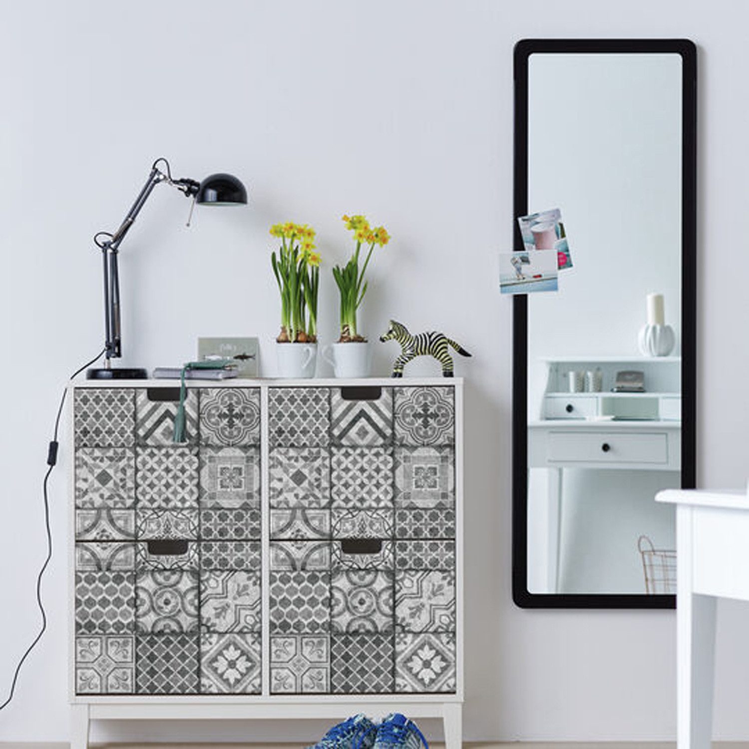 d-c-fix Möbelfolie Visbi - selbstklebende Dekoroflie Steinoptik Klebefolie Möbel Küche, Designfolie - zuschneidbar, abwaschbar und rückstandslos entfernbar
