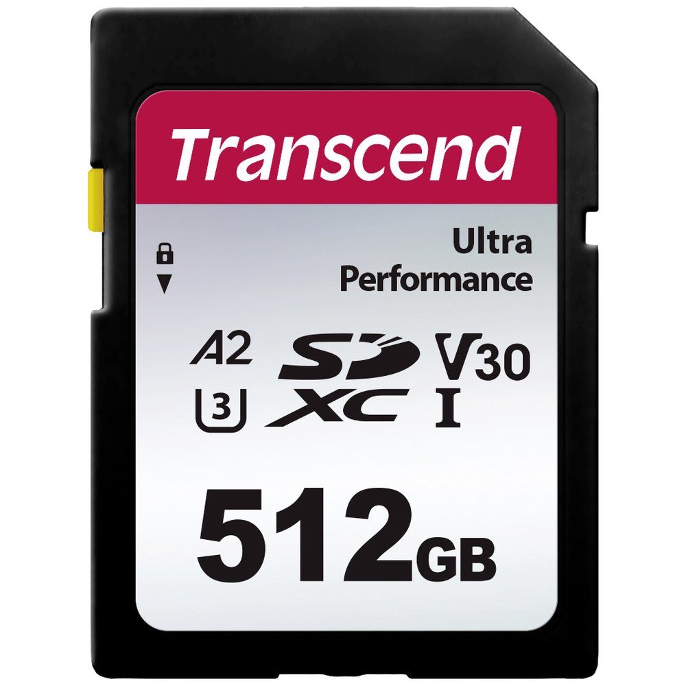 Transcend Transcend TS64GSDC340S SDXC-Karte 512 GB A1 Application Performance C Micro SD-Karte