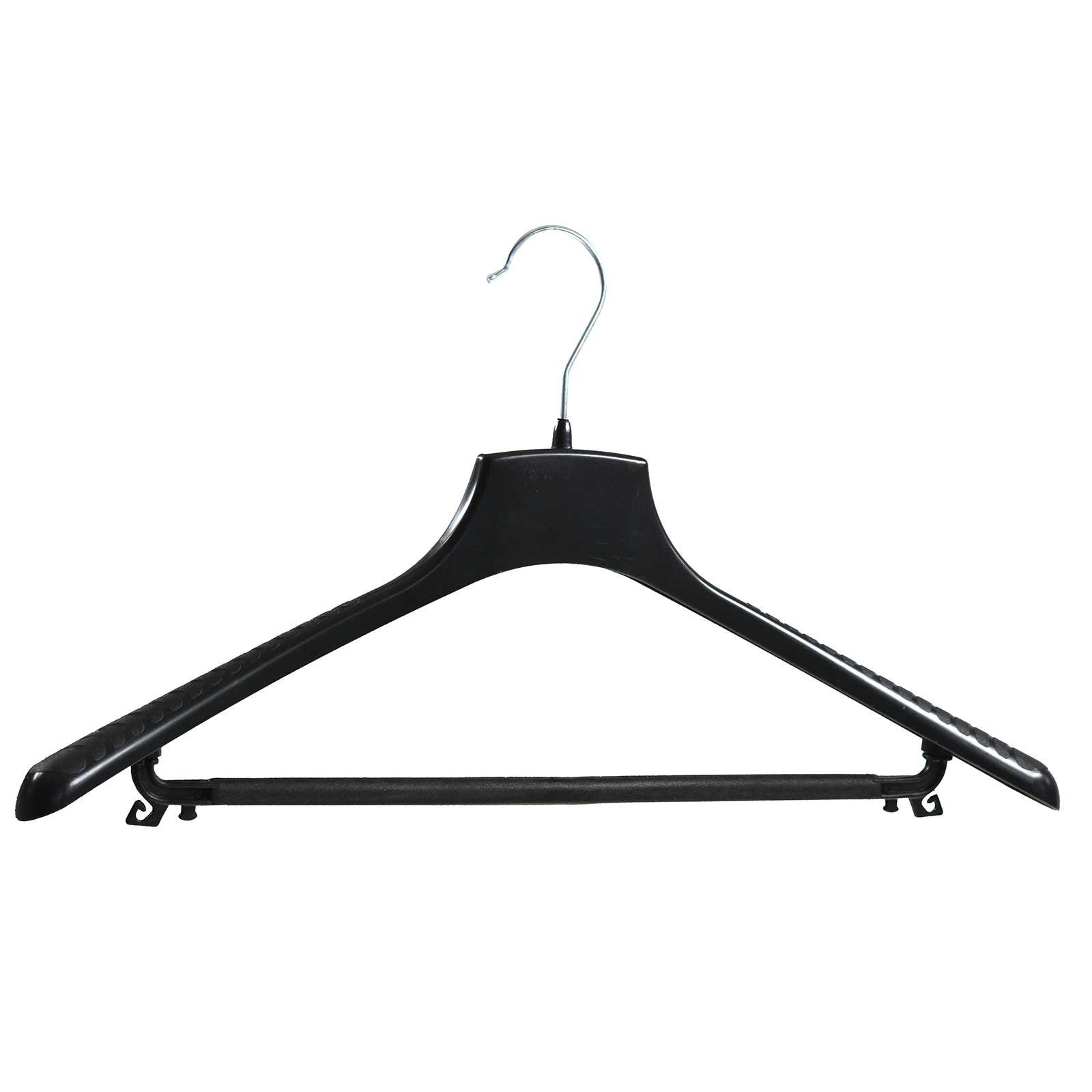 Kleiderbügel Anzugbügel, Kleiderbügel Kunststoff schwarz*WG46P maDDma Variante Wäschebügel 2 5