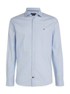 Tommy Hilfiger Businesshemd CL-W OXF CIRCLE PRINT SHIRT SF