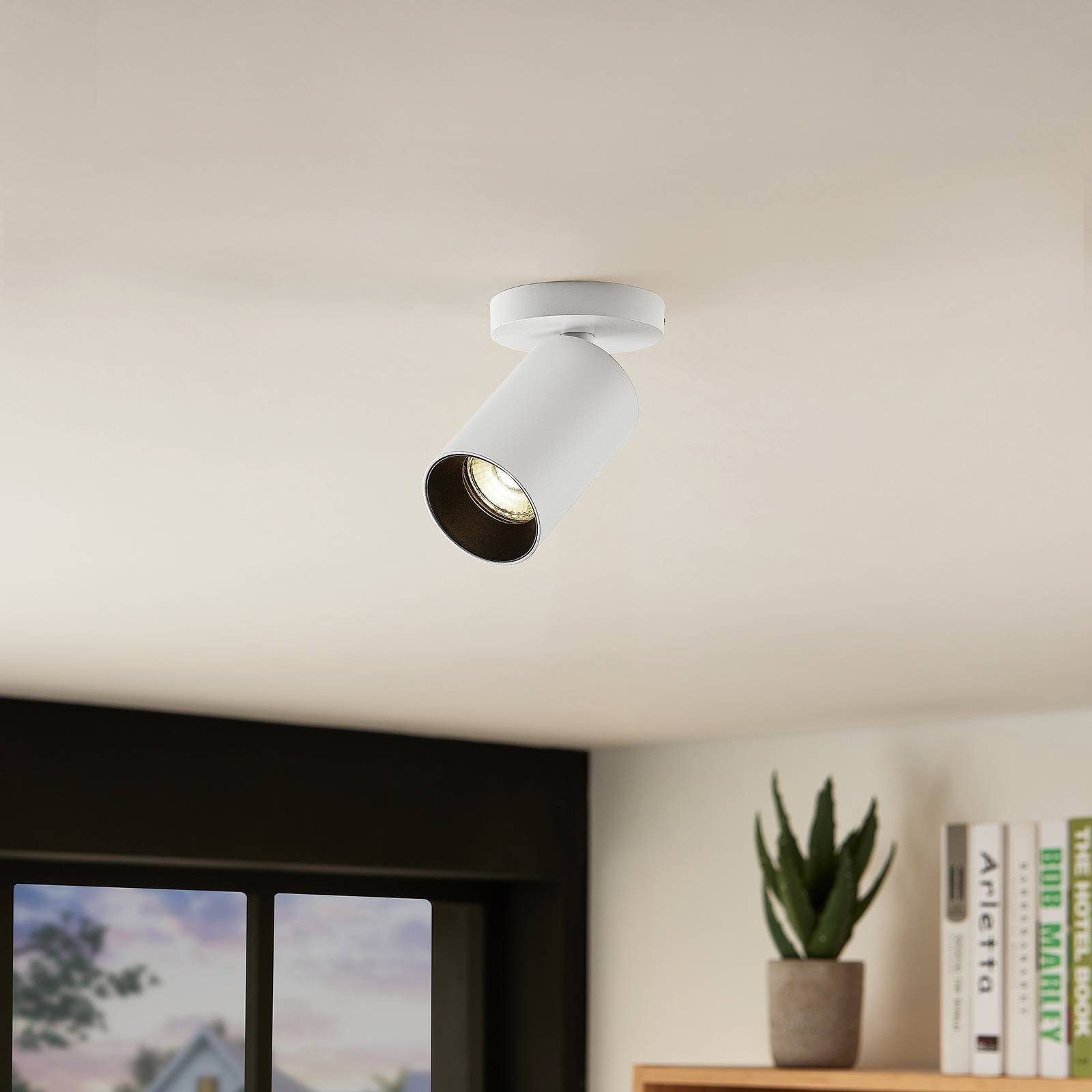 Arcchio Deckenstrahler Brinja, Metall, Weiß IP20, 1 x 8 W LED